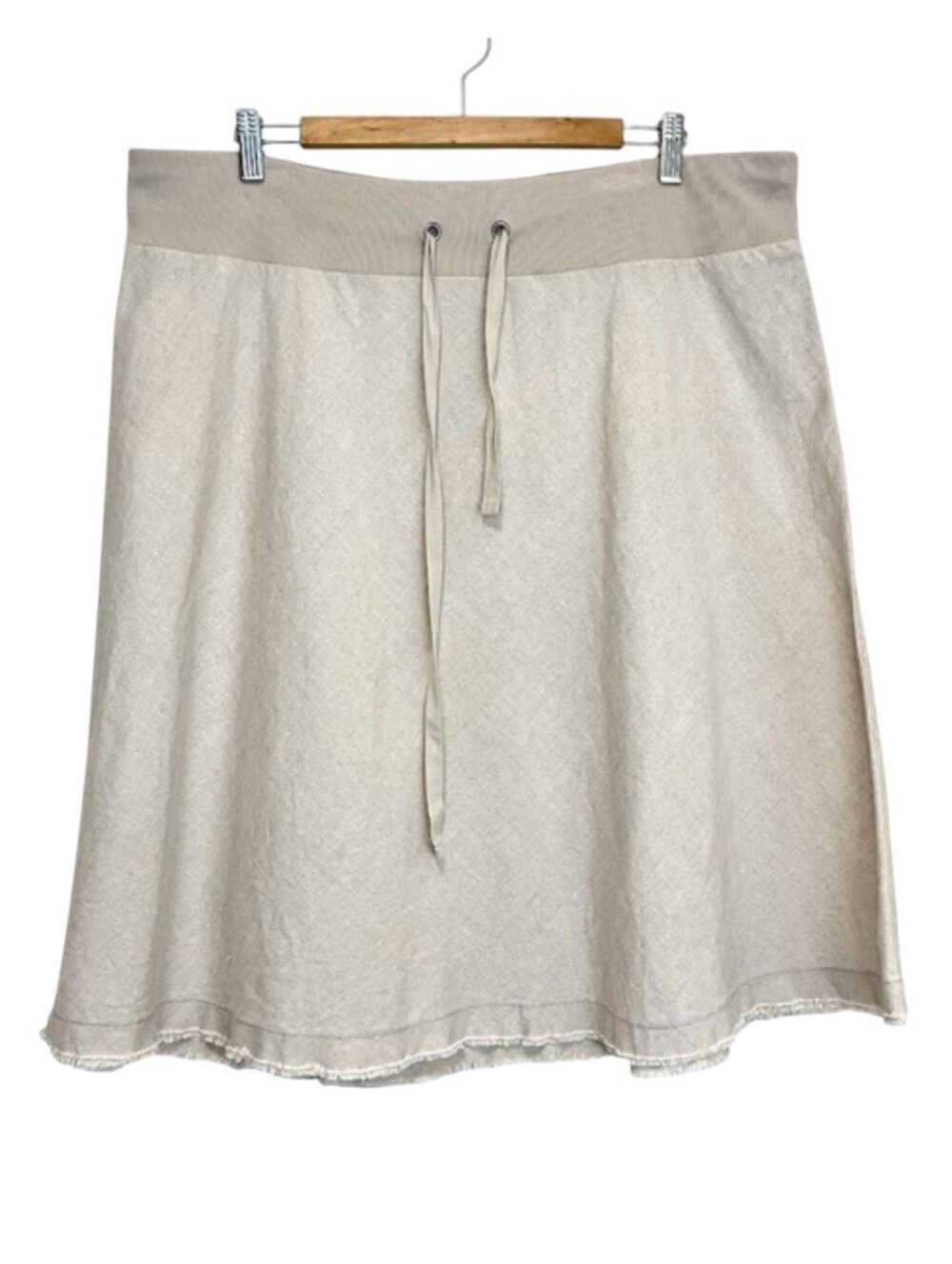 Eileen Fisher 100% Organic Linen A-Line Skirt